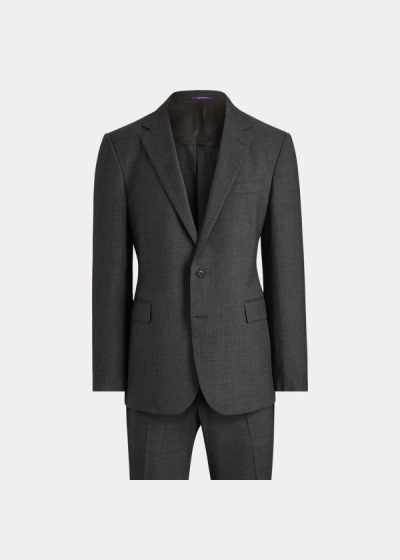 Men's Ralph Lauren RLX Gregory Wool Twill Suits | 683021QKW